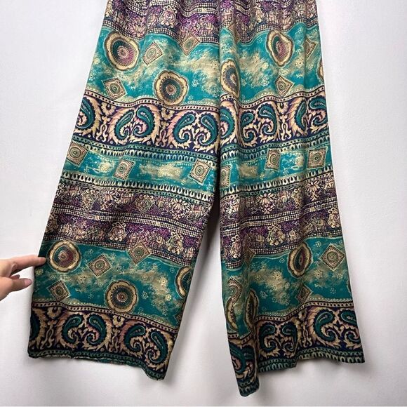 Vintage SUTTLE & SEAWINDS wide leg pull on pants - Picture 4 of 11